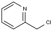 2-クロロメチルピリジン 化学構造式