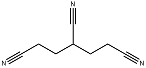 1,3,5-ペンタントリカルボニトリル 化学構造式