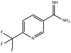 6-三氟甲基吡啶-3-甲脒, 438249-89-9, 结构式