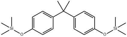 ビス(トリメチルシリル)ビスフェノールA 化学構造式