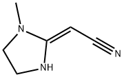 Acetonitrile, (1-methyl-2-imidazolidinylidene)-, (2E)- (9CI) Structure