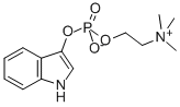 3-吲哚氧基胆硷磷酸盐, 439809-44-6, 结构式