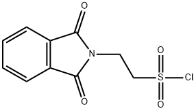 2-苯二(甲)酰亚氨基乙烷磺酰氯, 4403-36-5, 结构式