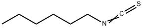 异硫氰酸己酯, 4404-45-9, 结构式