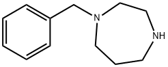 1-ベンジルホモピペラジン 化学構造式