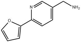 [6-(2-呋喃基)吡啶-3基]甲胺, 441055-75-0, 结构式
