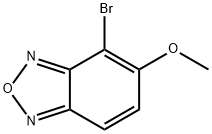4-ブロモ-5-メトキシベンゾフラザン 化学構造式