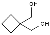 1,1-シクロブタンジメタノール 化学構造式