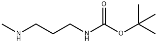 2-(甲基氨基)丙基氨基甲酸叔丁酯 结构式