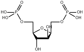 2,5-アンヒドロ-D-グルシトール-1,6-二りん酸 化学構造式