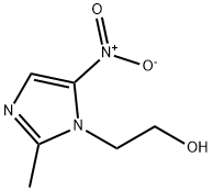 メトロニダゾール 化学構造式