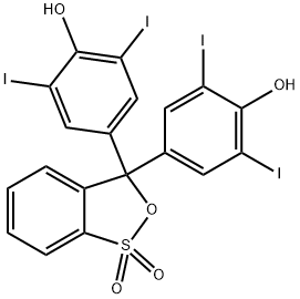 四碘酚磺酞, 4430-24-4, 结构式