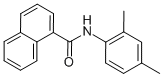 N-(2,4-dimethylphenyl)-1-naphthamide Structure