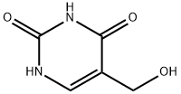 5-羟甲基脲嘧啶, 4433-40-3, 结构式