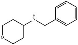 BENZYL-(TETRAHYDRO-PYRAN-4-YL)-AMINE Structure