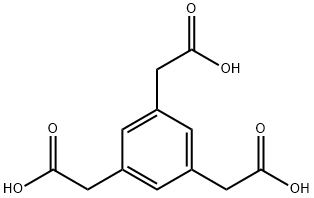 均苯三乙酸, 4435-67-0, 结构式