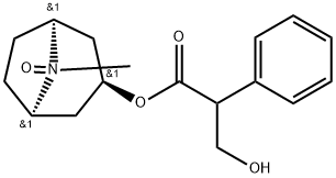アトロピンオキシド 化学構造式
