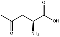 Norvaline, 4-oxo- (9CI) Struktur