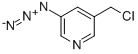 3-AZIDO-5-(CHLOROMETHYL)PYRIDINE Structure