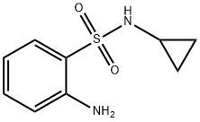 N-Cyclopropyl 2-aMinobenzenesulfonaMide Structure