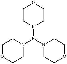 Trimorpholinophosphine oxide Struktur