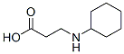 N-CYCLOHEXYL-BETA-ALANINE Structure