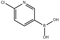 2-氯-5-吡啶硼酸, 444120-91-6, 结构式