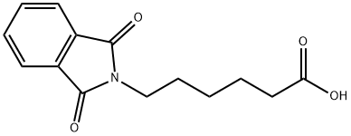 ω-酞酰亚胺己酸, 4443-26-9, 结构式