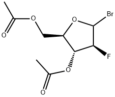 1-BroMo-3,5-Di-O-Acetyl-2-Fluoro-2-Deoxy-Arabinose Structure