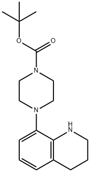 1-Boc-4-(1,2,3,4-tetrahydroquinolin-8-yl)piperazine Structure