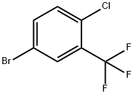 5-溴-2-氯三氟甲苯, 445-01-2, 结构式