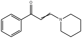 1-Phenyl-3-piperidino-2-propene-1-one 结构式