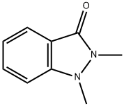 1,2-Dihydro-1,2-dimethyl-3H-indazol-3-one 结构式