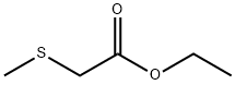 (甲硫基)乙酸乙酯, 4455-13-4, 结构式