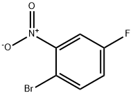 1-BROMO-4-FLUORO-2-NITROBENZENE Struktur
