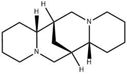 (7aα,14aα)-7α,14α-メタノドデカヒドロ-6H,13H-ジピリド[1,2-a:1',2'-e][1,5]ジアゾシン 化学構造式
