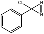 3-chloro-3-phenyldiazirine 结构式