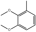 1-メチル-2,3-ジメトキシベンゼン 化学構造式