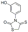 2-Thiazolidinone,  3-(3-hydroxyphenyl)-4-thioxo- Structure