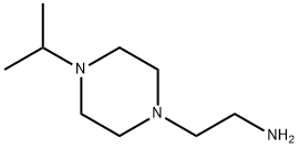 1-Piperazineethanamine,4-(1-methylethyl)-(9CI) Structure