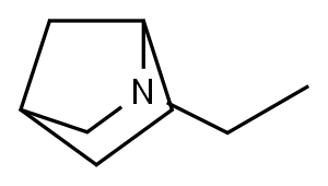2-Ethyl-2-azabicyclo[2.2.1]heptane Struktur