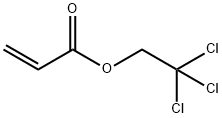 アクリル酸2,2,2-トリクロロエチル 化学構造式