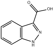 吲唑-3-羧酸 结构式
