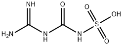 (グアニジノカルボニル)スルファミン酸 化学構造式