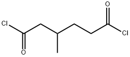 3-メチルヘキサン二酸ジクロリド 化学構造式