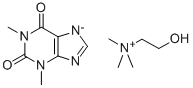 胆茶碱, 4499-40-5, 结构式