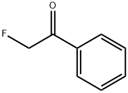 α-フルオロアセトフェノン 化学構造式