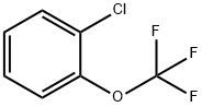 1-クロロ-2-(トリフルオロメトキシ)ベンゼン 化学構造式