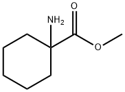 1-氨基环己甲酸甲酯 结构式