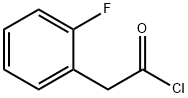 2-フルオロフェニルアセチルクロリド 化学構造式
